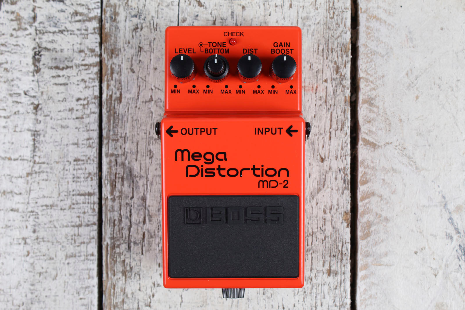 Boss MD-2 Mega Distortion Pedal Electric Guitar Distortion Effects Pedal Main image