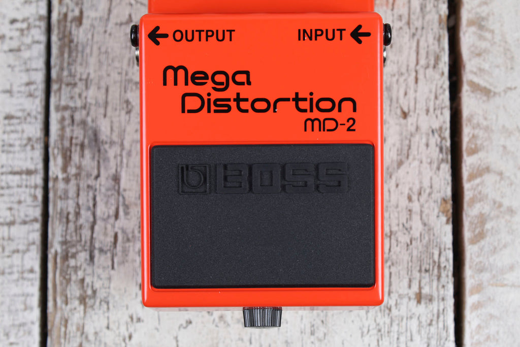 Boss MD-2 Mega Distortion Pedal Electric Guitar Distortion Effects Pedal