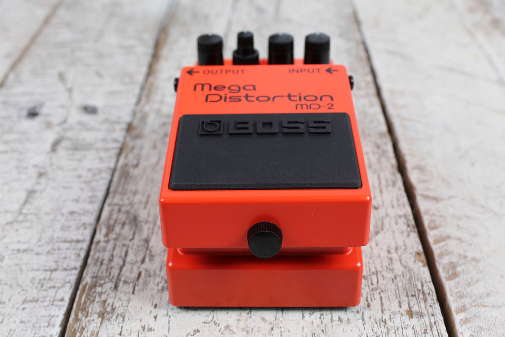 Boss MD-2 Mega Distortion Pedal Electric Guitar Distortion Effects Pedal