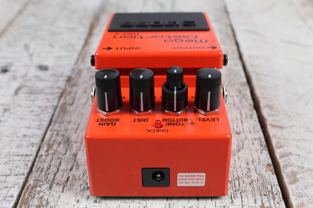 Boss MD-2 Mega Distortion Pedal Electric Guitar Distortion Effects Pedal