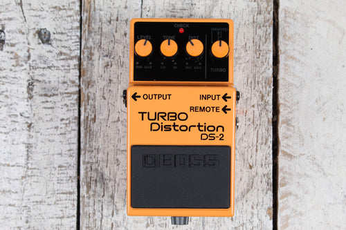 Boss DS-2 Turbo Distortion Pedal Electric Guitar Distortion Effects Pedal