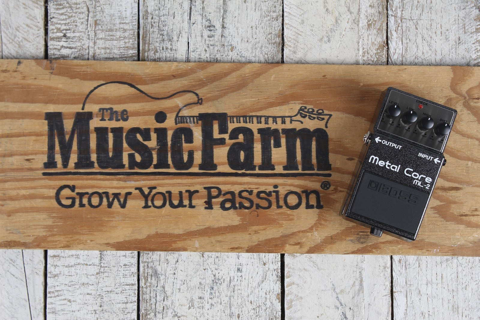 Boss ML-2 Metal Core Distortion Pedal Electric Guitar Distortion Effects Pedal Secondary image