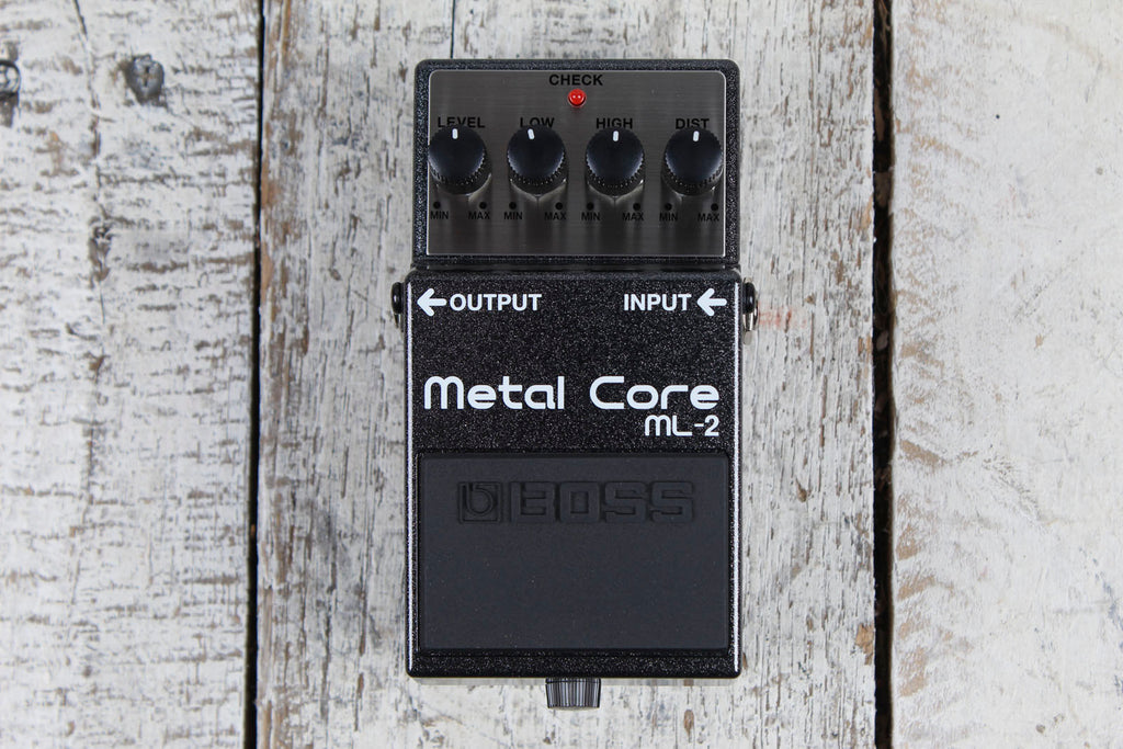 Boss ML-2 Metal Core Distortion Pedal Electric Guitar Distortion Effects Pedal
