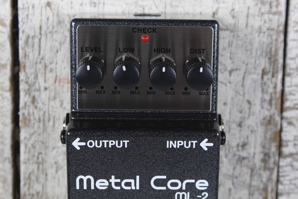 Boss ML-2 Metal Core Distortion Pedal Electric Guitar Distortion Effects Pedal