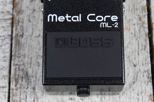 Boss ML-2 Metal Core Distortion Pedal Electric Guitar Distortion Effects Pedal