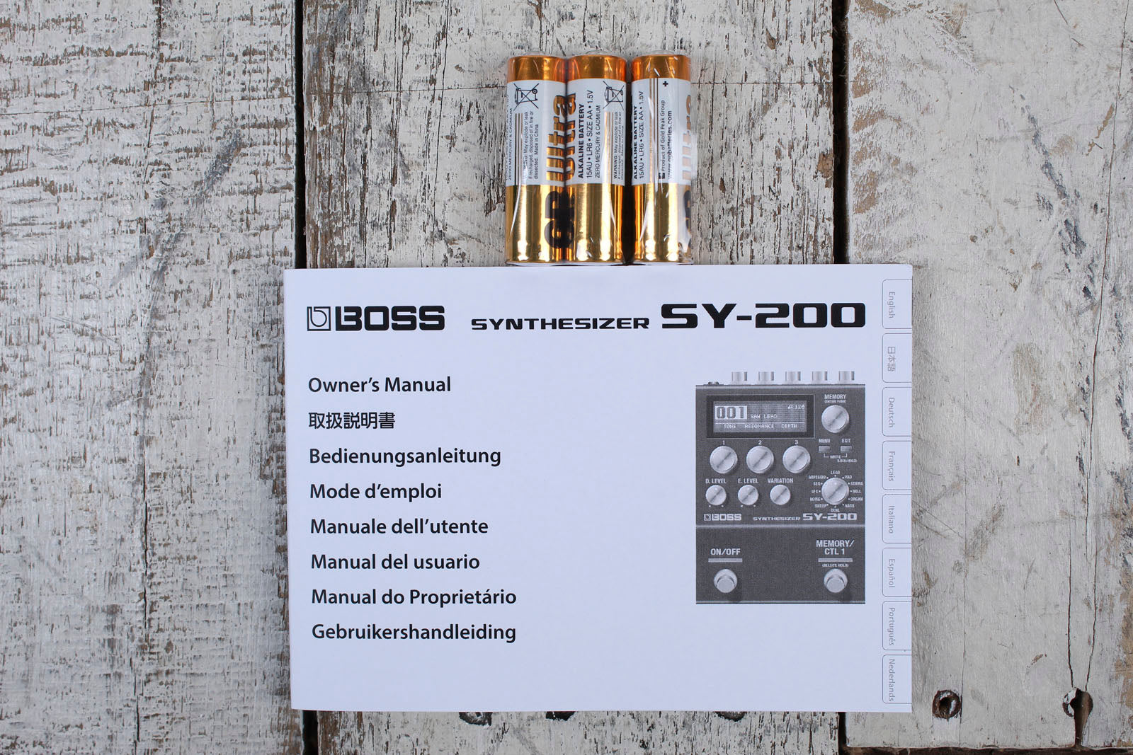 Boss SY-200 Guitar Synthesizer Pedal Electric Guitar & Bass Synth Effects Pedal
