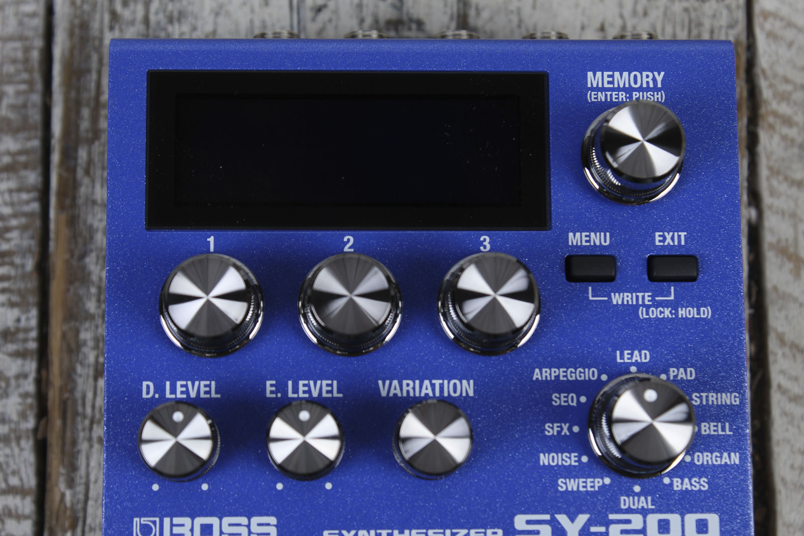 Boss SY-200 Guitar Synthesizer Pedal Electric Guitar & Bass Synth Effects Pedal