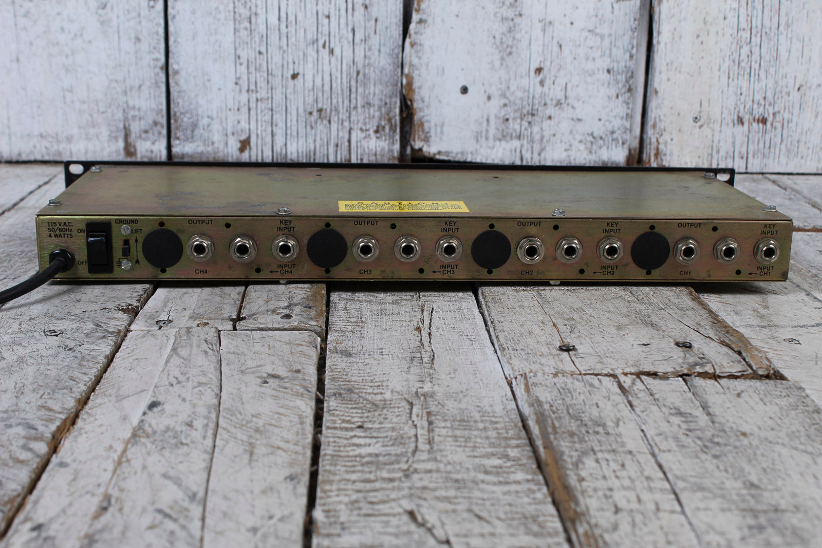 Furman QN-44 Quad Noise Gate 4 Channel Rack Mount Noise Gate – The