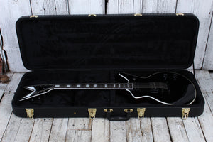 Guardian CG-016-E Flat Top  Electric Guitar Hardshell Black with Plush Interior