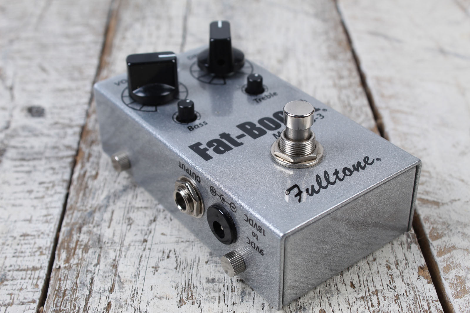 Fulltone FB-3 Fat-Boost Pedal Electric Guitar Boost Effects Pedal