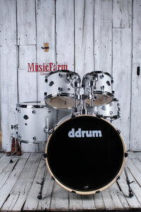 ddrum Dominion 5 Piece Drum Kit Silver Sparkle Shell Pack DM B 522 SILVER SPKL