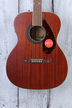 Load image into Gallery viewer, Fender® Tim Armstrong Hellcat Concert Acoustic Electric Guitar Natural Satin