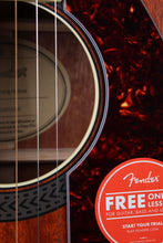 Load image into Gallery viewer, Fender® Tim Armstrong Hellcat Concert Acoustic Electric Guitar Natural Satin