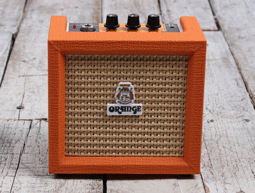 Orange Crush Mini Orange Electric Guitar Amplifier 3 Watt Solid State Combo Amp