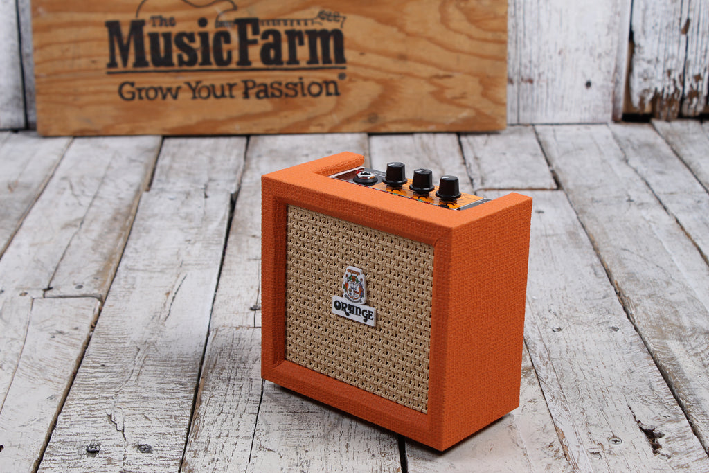 Orange Crush Mini Orange Electric Guitar Amplifier 3 Watt Solid State Combo Amp