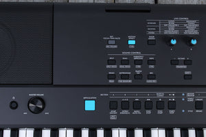 Yamaha PSR-E425 76 Key Portable Keyboard with 820 Voices and Pitch Bend with Power Supply