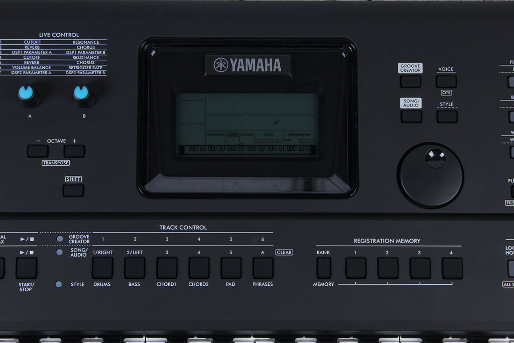 Yamaha PSR-E425 76 Key Portable Keyboard with 820 Voices and Pitch Bend with Power Supply