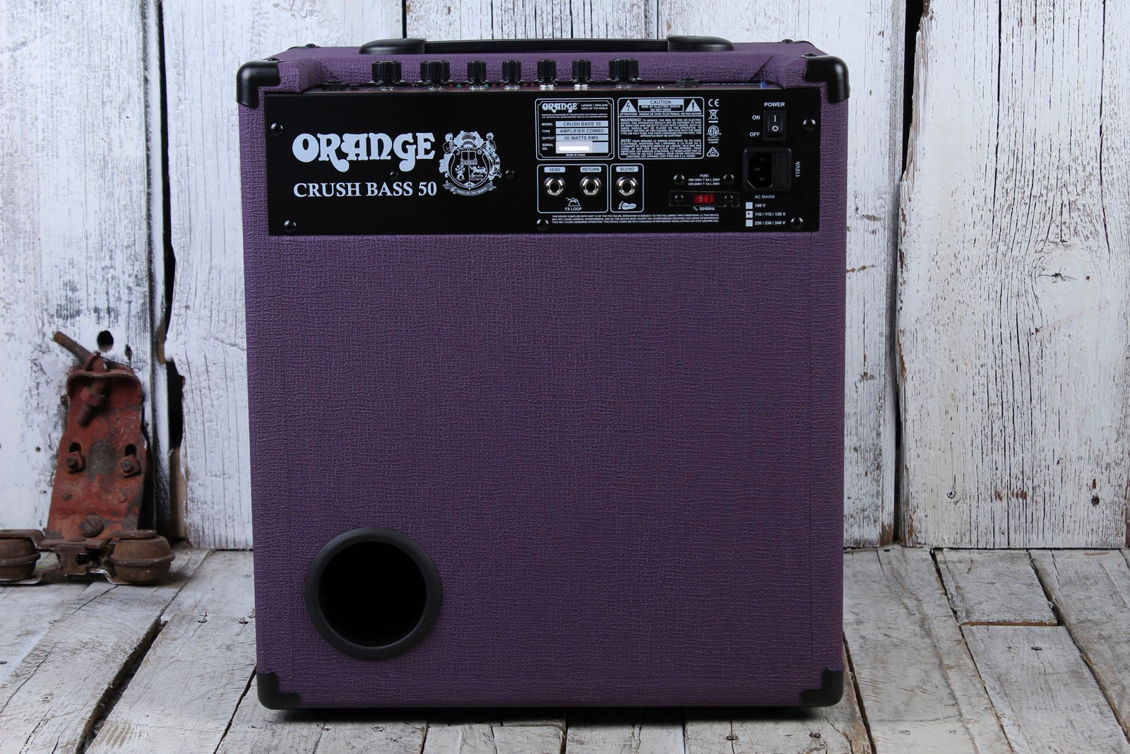 Orange Crush Bass 50 Limited Edition Glenn Hughes Electric Bass Guitar Amplifier