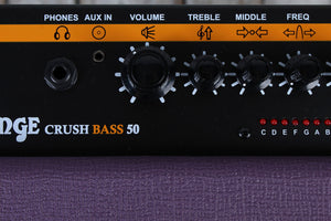 Orange Crush Bass 50 Limited Edition Glenn Hughes Electric Bass Guitar Amplifier