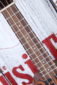 Luna Tribal Soprano Mahogany Ukulele All Mahogany Body Satin Natural Finish Uke