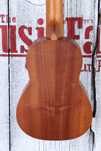 Luna Tribal Soprano Mahogany Ukulele All Mahogany Body Satin Natural Finish Uke