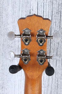 Luna Tribal Soprano Mahogany Ukulele All Mahogany Body Satin Natural Finish Uke