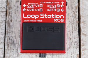 Boss RC-5 Loop Station Effects Pedal Electric Guitar Effects Looper Pedal