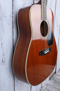 Yamaha Vintage FG-340T Dreadnought Acoustic Guitar Spruce Top Natural