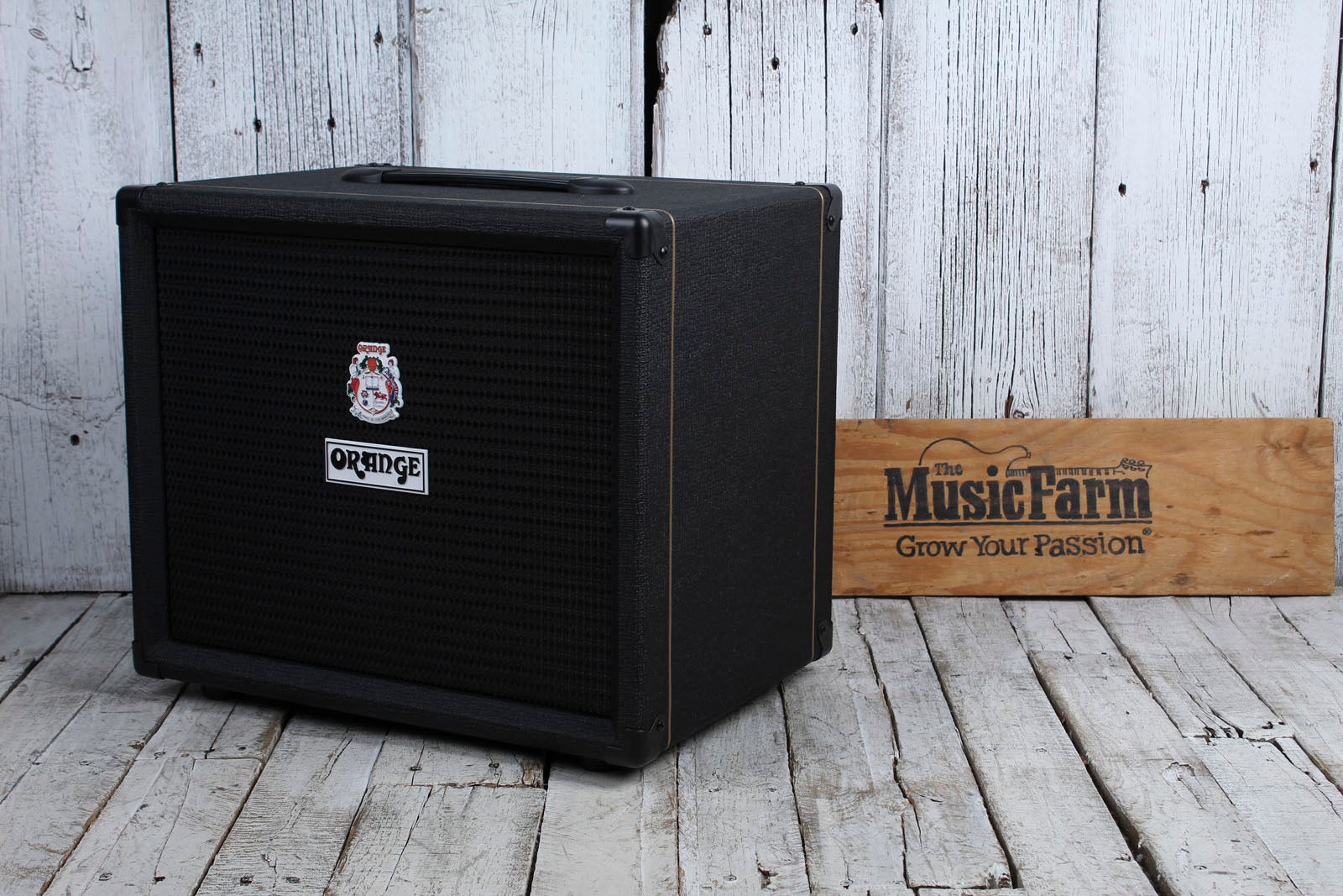 Orange OBC-112 Electric Bass Guitar Amplifier Speaker Cabinet 1x12 Amp Cab Black