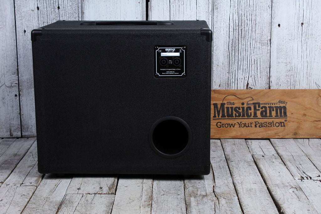 Orange OBC-112 Electric Bass Guitar Amplifier Speaker Cabinet 1x12 Amp Cab Black