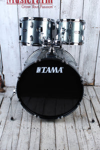 Tama ST52H5CSEM Stagestar 5 Piece Complete Drum Set with Stands and Throne Sea Blue Mist