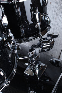 Tama ST52H5CBNS Stagestar 5 Piece Complete Drum Set with Stands and Throne Black Night Sparkle