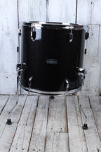 Tama ST52H5CBNS Stagestar 5 Piece Complete Drum Set with Stands and Throne Black Night Sparkle