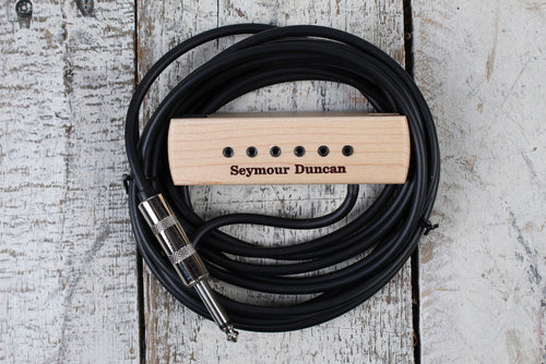 Seymour Duncan SA-3XL Woody XL Acoustic Guitar Soundhole Pickup with Cable Maple