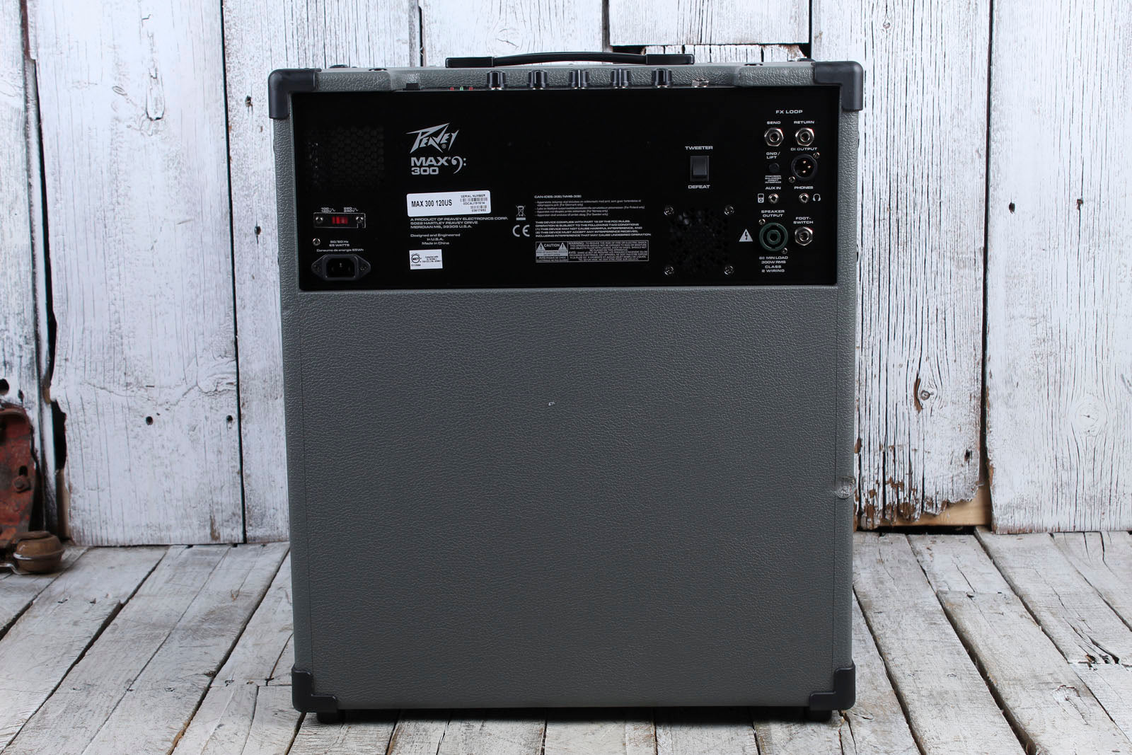 03617650  Peavey MAX® 300 120US Bass Amp