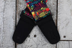 Henry Heller Guitar Strap Artsy Psychedelic Fish Design