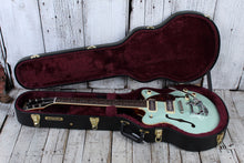 Load image into Gallery viewer, Gretsch G6241 Hollow Body &quot;JR&quot; Hollowbody Electric Guitar Hardshell Case Black