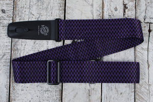 Lock-It Straps 2" Poly Pro Series Strap - Purple Checker