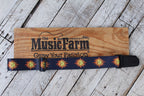 Henry Heller Artist Series Sublimation Guitar Strap New Age Sun Blue