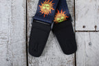 Henry Heller Artist Series Sublimation Guitar Strap New Age Sun Blue