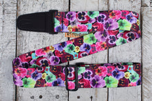 Load image into Gallery viewer, Henry Heller 2&quot; Artist Series Sublimation Strap - Floral Design