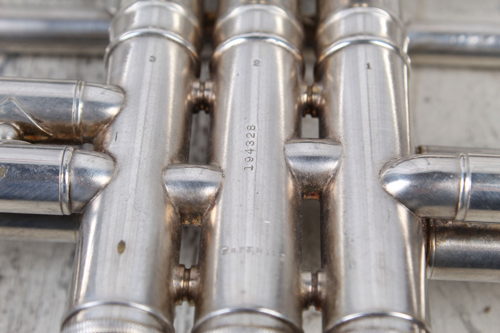 C.G. Conn 1922 3B #1 1/2 Bore New Wonder Trumpet High & Low Pitch with Hardshell Case