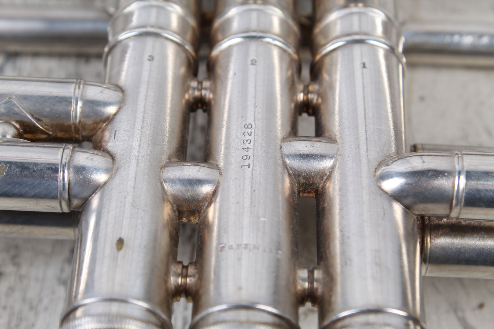 C.G. Conn 1922 3B #1 1/2 Bore New Wonder Trumpet High & Low Pitch with Hardshell Case