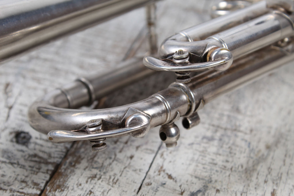 C.G. Conn 1922 3B #1 1/2 Bore New Wonder Trumpet High & Low Pitch with Hardshell Case