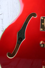 Load image into Gallery viewer, Epiphone Uptown Kat ES Semi-Hollow Body Electric Guitar Ruby Red Metallic Finish