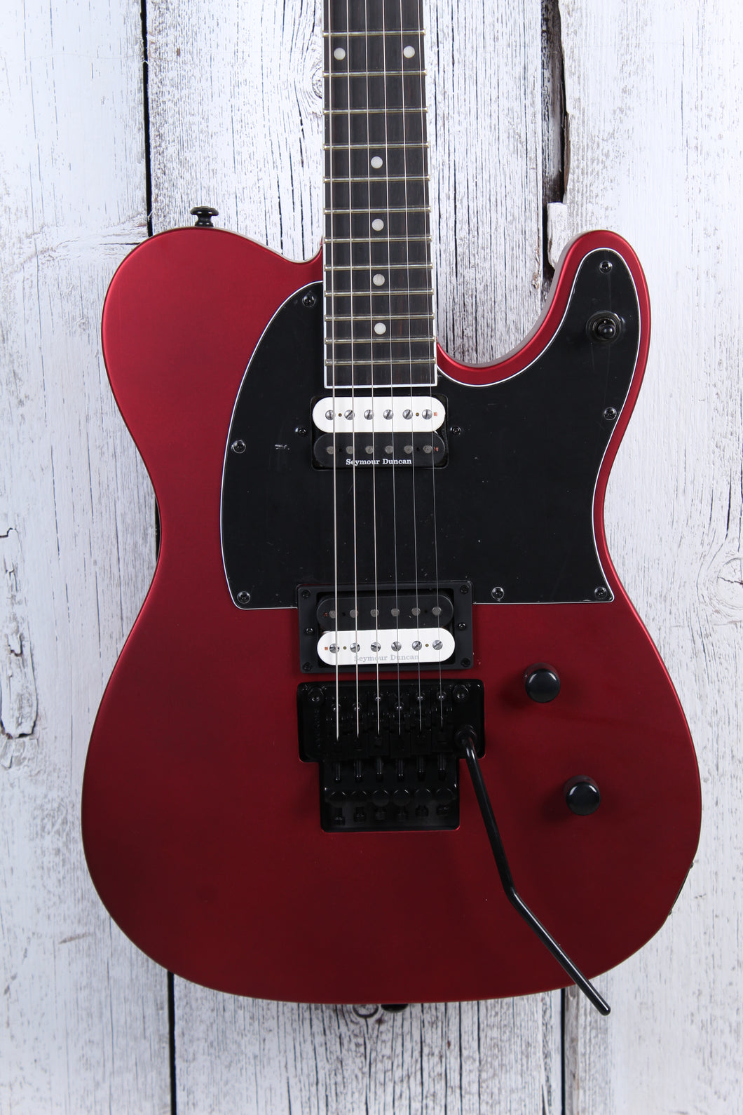 Dean NashVegas Select Floyd Electric Guitar Metallic Red Satin NV SEL F MRS