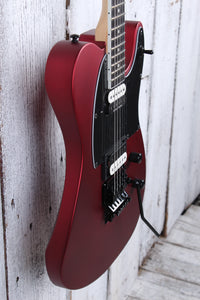 Dean NashVegas Select Floyd Electric Guitar Metallic Red Satin NV SEL F MRS