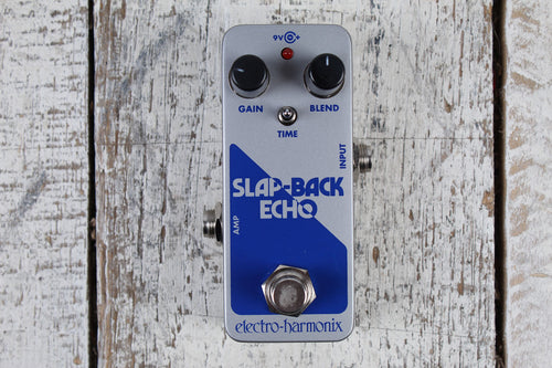 Electro-Harmonix Slap-Back Echo Pedal Electric Guitar Analog Delay Effects Pedal