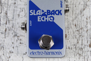 Electro-Harmonix Slap-Back Echo Pedal Electric Guitar Analog Delay Effects Pedal