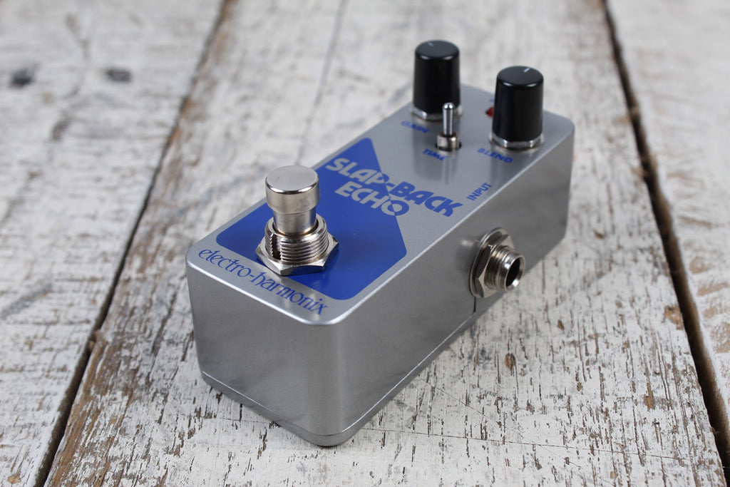 Electro-Harmonix Slap-Back Echo Pedal Electric Guitar Analog Delay Effects Pedal